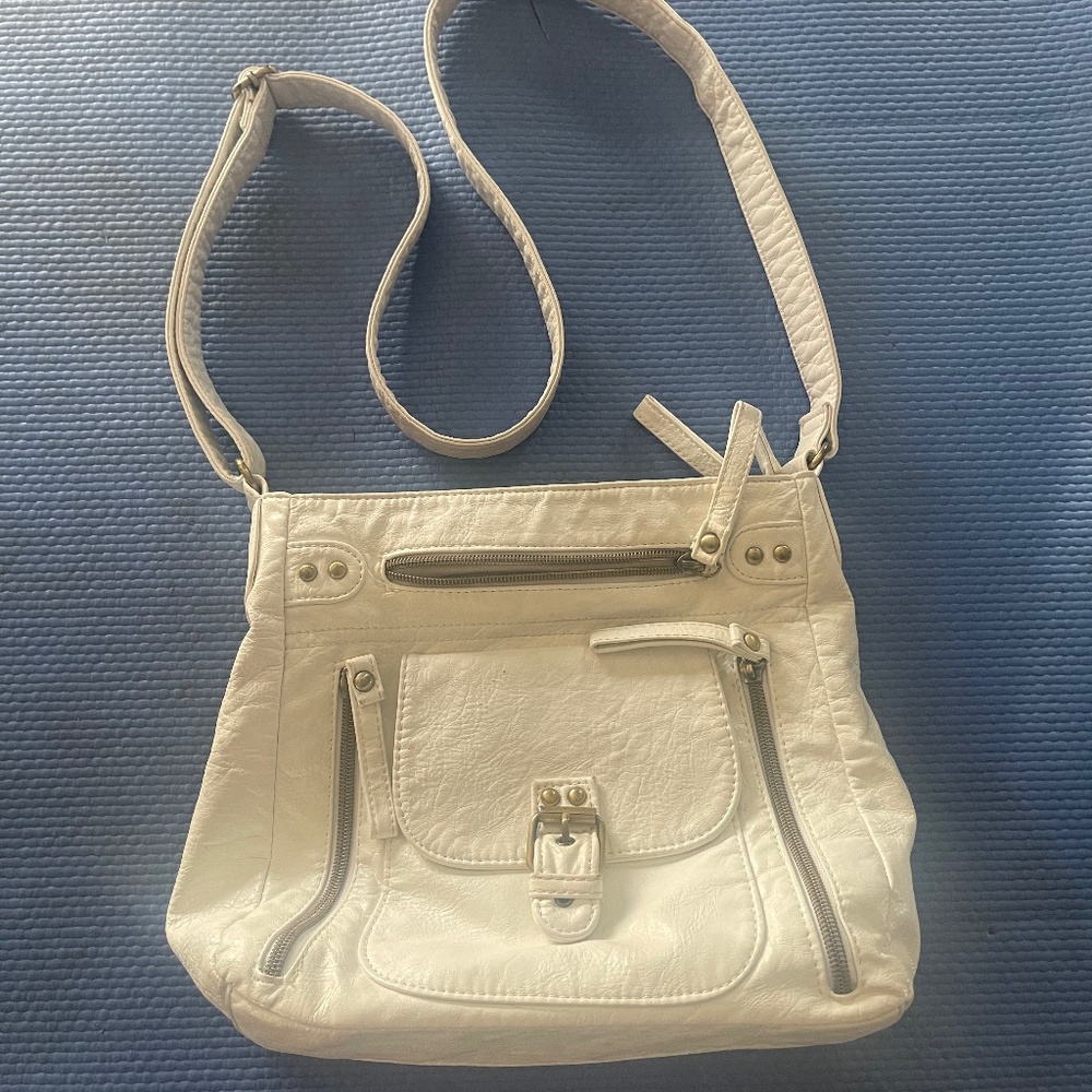 White purse